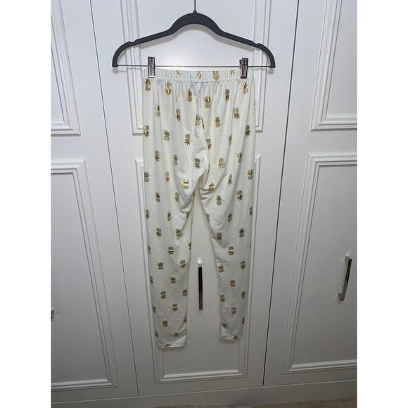 Simply Southern Girl's Ivory Pineapple Casual Soft Pajama Lounge pants‎ - Picture 5 of 5